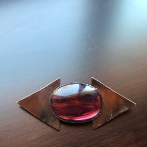 Art deco sterling silver Pin🌺